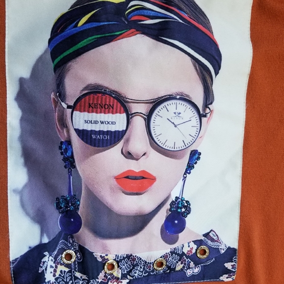 Winter Graphic Knit Sweater, Winter Round Neck - Picture 4 of 9